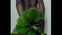 Similar to the human flower arse vase  the human green leaf arse vase 5