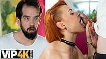 MATURE4K  Mature redhead craved a strong orgasm and managed to make it real