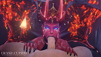 Succubus Queen of Pain Blowjob Dota Work in Progress