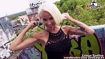 Schlanke deutsche blonde Milf online abgeschleppt f uuml r outdoor Sex