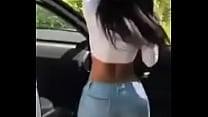 Bailando en el carro