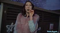 Public Agent Chanel Kiss lollipop sucker is taken from behind after giving a worldclass blowjob Public Agent Chanel Kiss lollipop sucker is taken from behind after giving a worldclass blowjob