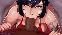 Waifu Blacked Ahri JOI