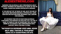 Hotkinkyjo extreme sexy anal bride self anal fisting  amp  prolapse