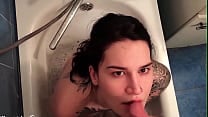 Tattooed Girl Passionate Sucking Big Cock Lover   Cum on Face Tattooed Girl Passionate Sucking Big Cock Lover   Cum on Face