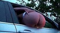 A girl stuck her pussy through the car window for anyone to fuck in public gang A girl stuck her pussy through the car window for anyone to fuck in public gang