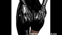 3d sci fi hentai babe in a skin tight catsuit 3d sci fi hentai babe in a skin tight catsuit