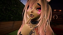 Pounding myself on my Balcony while in VRChat Pounding myself on my Balcony while in VRChat