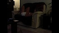 Sofa masturbation Mom caught on voyeur cam