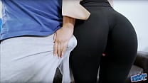HOLY ASS  Black Leggings Are EVERYTHING  Should Be Mandatory for Latina Teens 