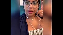 Latina in the train showing her boobs and playing with her self Latina in the train showing her boobs and playing with her self