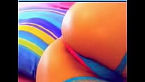 Closeup Big Ass In Thong Panties
