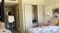 PUBLIC DICK FLASH I pull out my dick in front of a hotel maid and she agreed to jerk me off PUBLIC DICK FLASH I pull out my dick in front of a hotel maid and she agreed to jerk me off