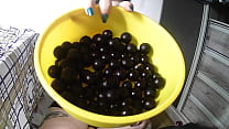 eating more than 50 jabuticabas jaboticaba cherry come count with me