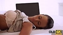 OLD4K Old penetrates smoking hot secretary in several poses