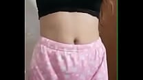 I try on underwear while I dance sexy