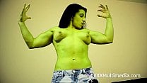 She Hulk Transformation Featuring Alexis Rain She Hulk Transformation Featuring Alexis Rain