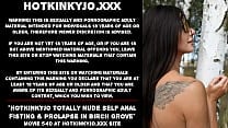 Hotkinkyjo totally nude self anal fisting amp prolapse in birch grove