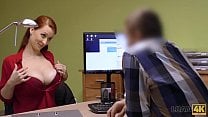 LOAN4K Busty redhead pays with sex for development of her business