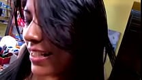 Sexy latina with big tits fucked in the shop where she  039 s working