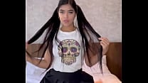 Amateur latina gives Ponytail Blowjob Ivy Flores Leak