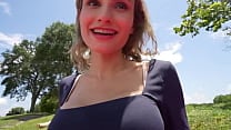 Stranger Teddy Tarantino Gets wild Blowjob by April Love in Public Park Then Does First Time Anal TT S1E23