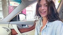 Eva ELLE second SQUIRTING in my Car MULTI CAM