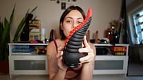 Tour of my sex toy collection dildo vibrator anal plug
