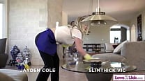 Busty lesbian cleaners licking shaved pussy on clients bed Busty lesbian cleaners licking shaved pussy on clients bed