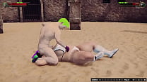Joe Curr VS lof  Naked Fighter 3D 