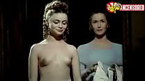 Emmanuelle B eacute art nude scenes in Un Amour interdit 1984