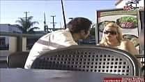 Blonde Babe with big tits pick up at the street for a fuck Blonde Babe with big tits pick up at the street for a fuck