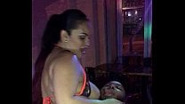 Stripper girl fucking and sucking filmed with hidden camera