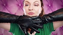 ASMR  my VERY old vegan leather gloves  Arya Grander  SFW sounding fetish video ASMR  my VERY old vegan leather gloves  Arya Grander  SFW sounding fetish video