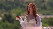 Beautiful redhead wife Madison Morgan wants to be pregnant again and she is doing everything she can Beautiful redhead wife Madison Morgan wants to be pregnant again and she is doing everything she can