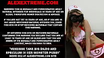 Veneisse NEW 2020 release take big dildo and speculum in her monster pussy