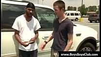 Bareback gay interracial sex 04