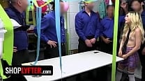 Shoplyfter   Blonde Teen Caught Stealing For The Third Time And Gets Gangbang By The Security Team Shoplyfter   Blonde Teen Caught Stealing For The Third Time And Gets Gangbang By The Security Team