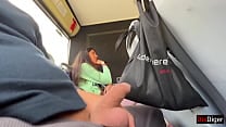 A stranger girl jerked off and sucked my dick in a public bus full of people A stranger girl jerked off and sucked my dick in a public bus full of people