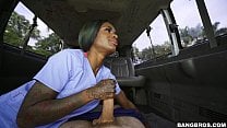 Lexxi Deep gets back into the business on the Bang Bus bb15795 Lexxi Deep gets back into the business on the Bang Bus bb15795