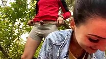 Camgirl Fucks Outdoors 3