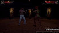 Niko VS Karen Krash Naked Fighter 3D