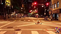 Clown gets dick sucked in middle of the street