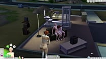 Lesbian strapon The sims 4