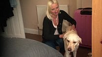 Fat man ass fucks his thin blonde wife Fat man ass fucks his thin blonde wife