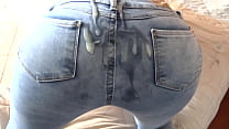 Great cumshot on my ass with jeans on I love having my whole body bathed in milk Great cumshot on my ass with jeans on I love having my whole body bathed in milk