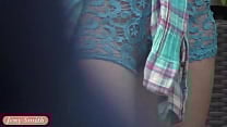 Jeny Smith walks in public with transparent shorts Real flashing moments Jeny Smith walks in public with transparent shorts Real flashing moments