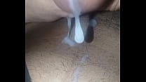 Masturbating