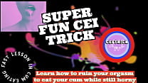 CEI TRICK Learn how to ruin your orgasm to eat your cum while still horny by Goddess Lana CEI TRICK Learn how to ruin your orgasm to eat your cum while still horny by Goddess Lana
