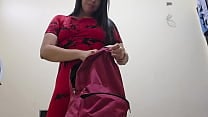 Tight pussy stepmom masturbates with her new sex toy after leaving the gym Tight pussy stepmom masturbates with her new sex toy after leaving the gym